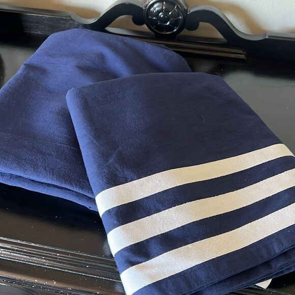 Pottery Barn Teen Twill Tape Track Drapes - Picture 9 of 10